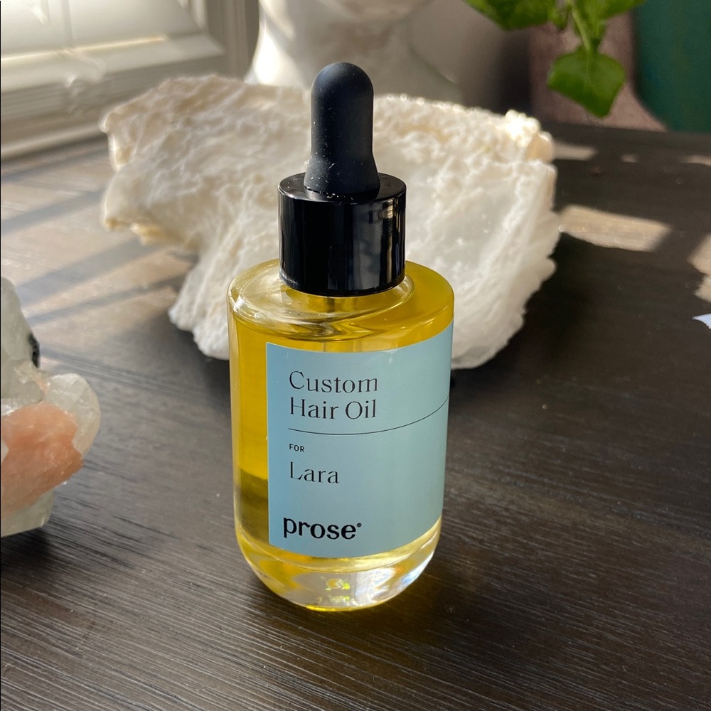 •PROSE• argan and shea hair oil + mini tote with exterior pockets